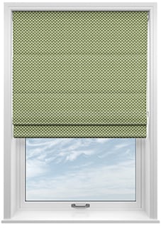 Ted Baker Palm Geo, Green - Roman Blind